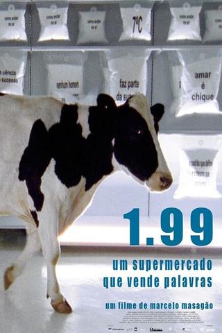 1,99 - Um Supermercado Que Vende Palavras poster