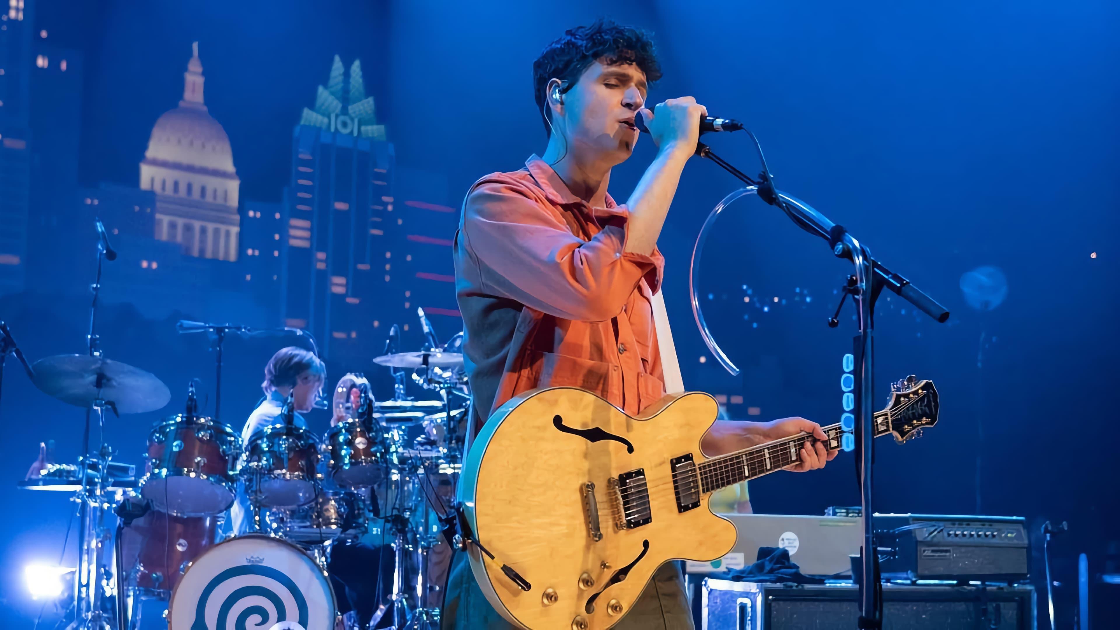 Vampire Weekend Live at Austin City Limits Festival 2013 backdrop