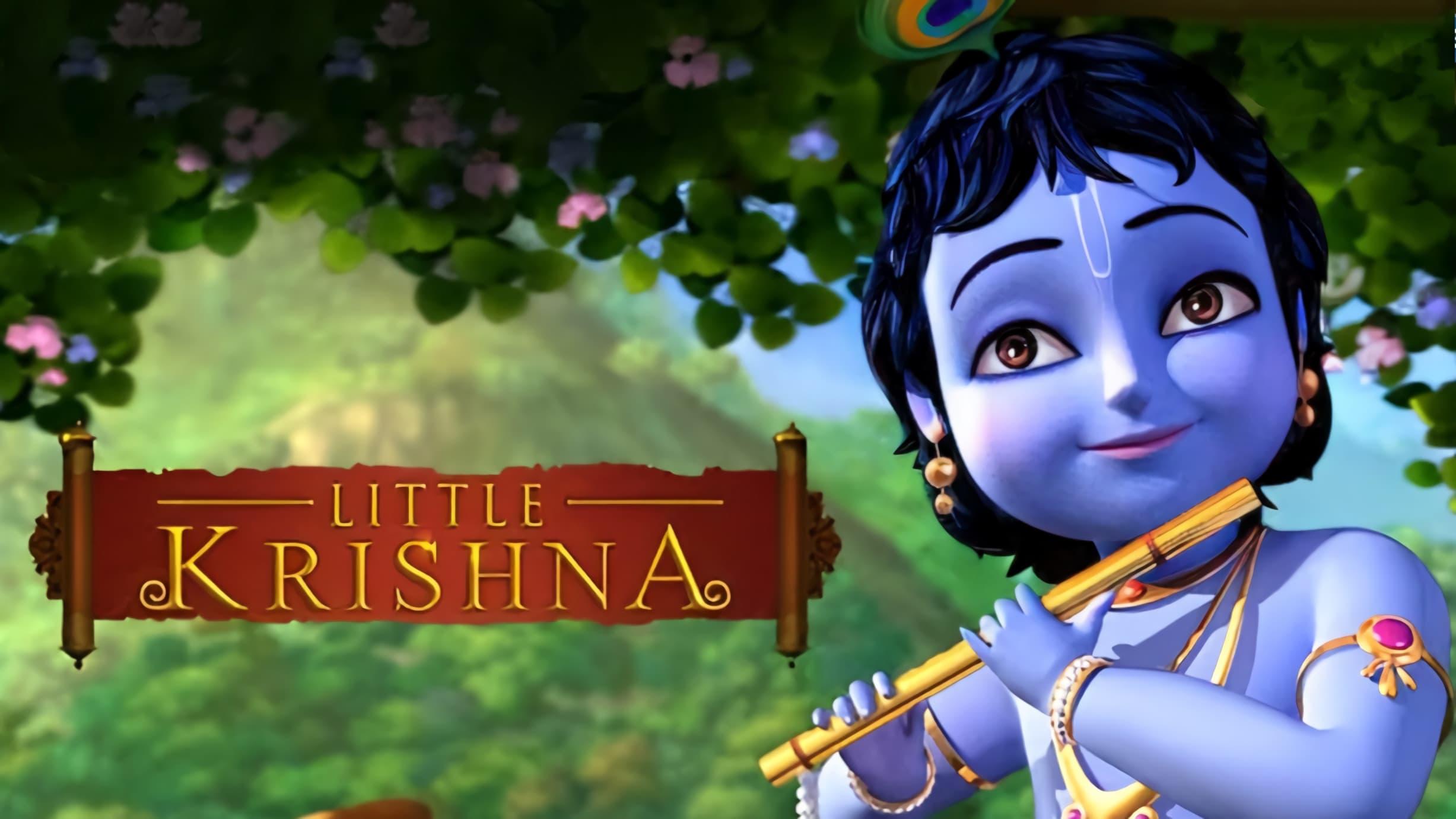 Little Krishna backdrop