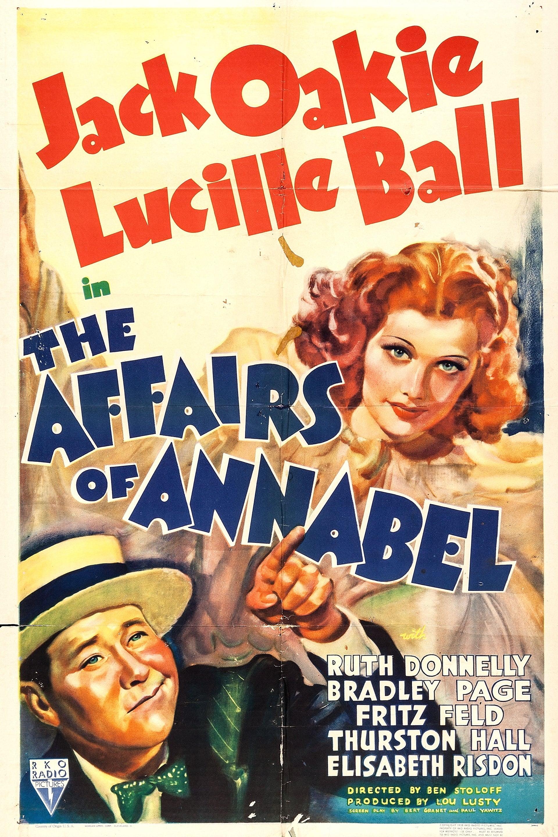 The Affairs of Annabel poster