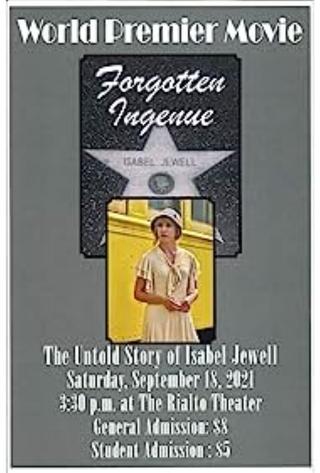 Forgotten Ingenue poster