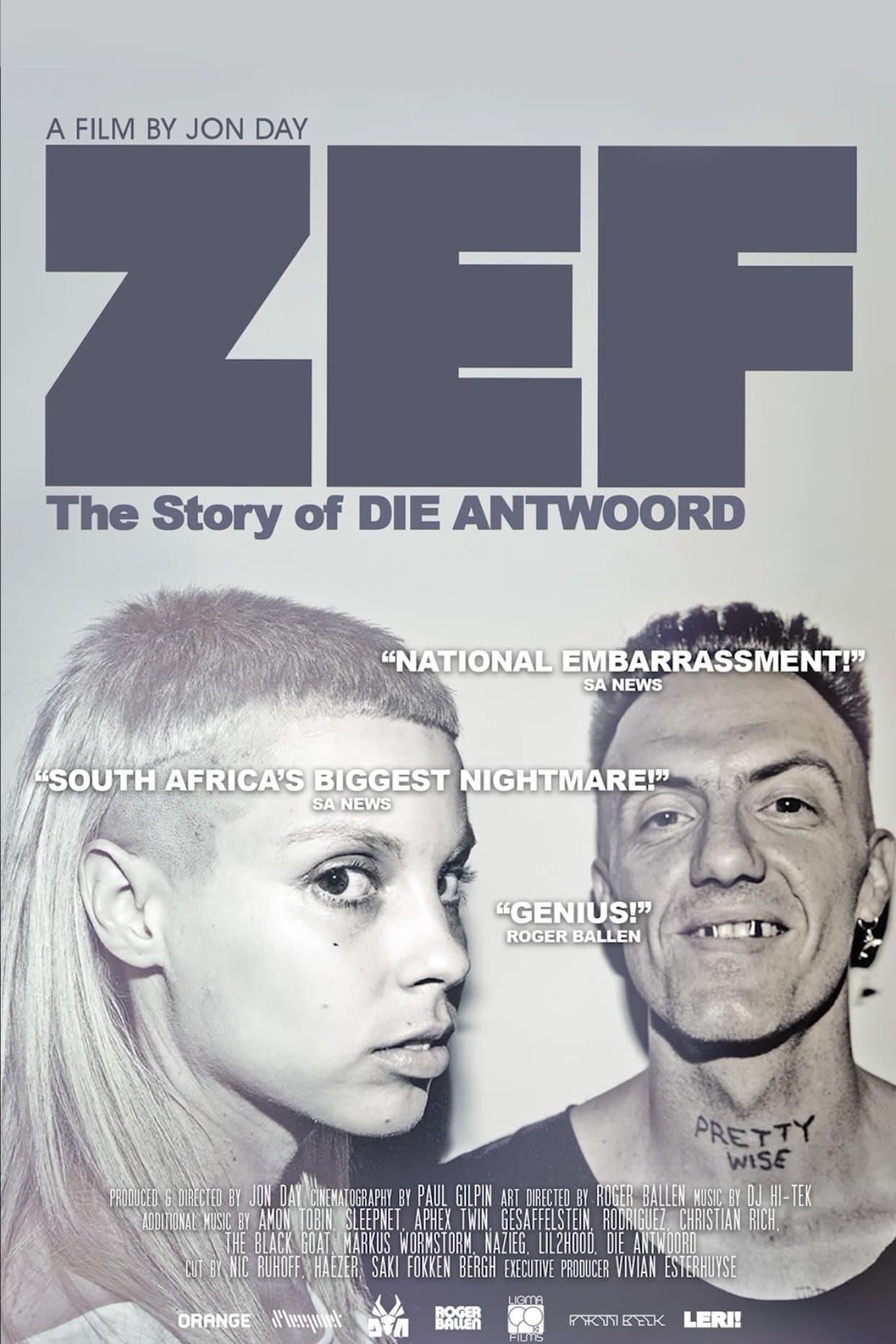 ZEF - The Story of Die Antwoord poster