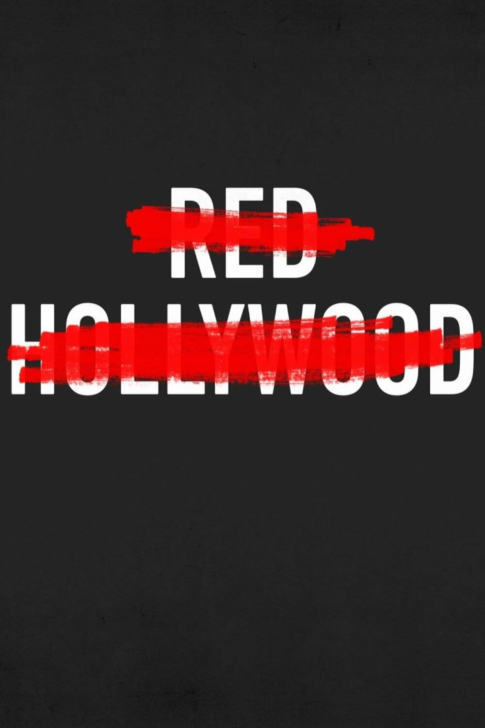 Red Hollywood poster