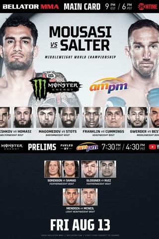 Bellator 264: Mousasi vs. Salter poster