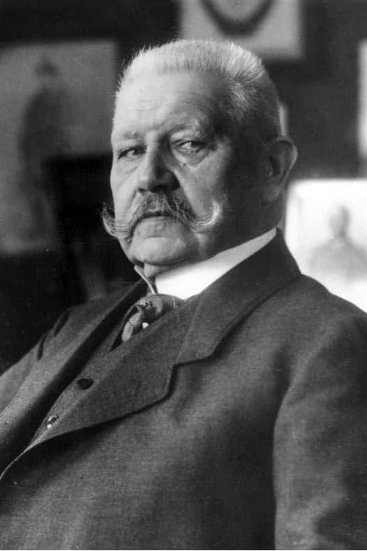 Paul von Hindenburg poster
