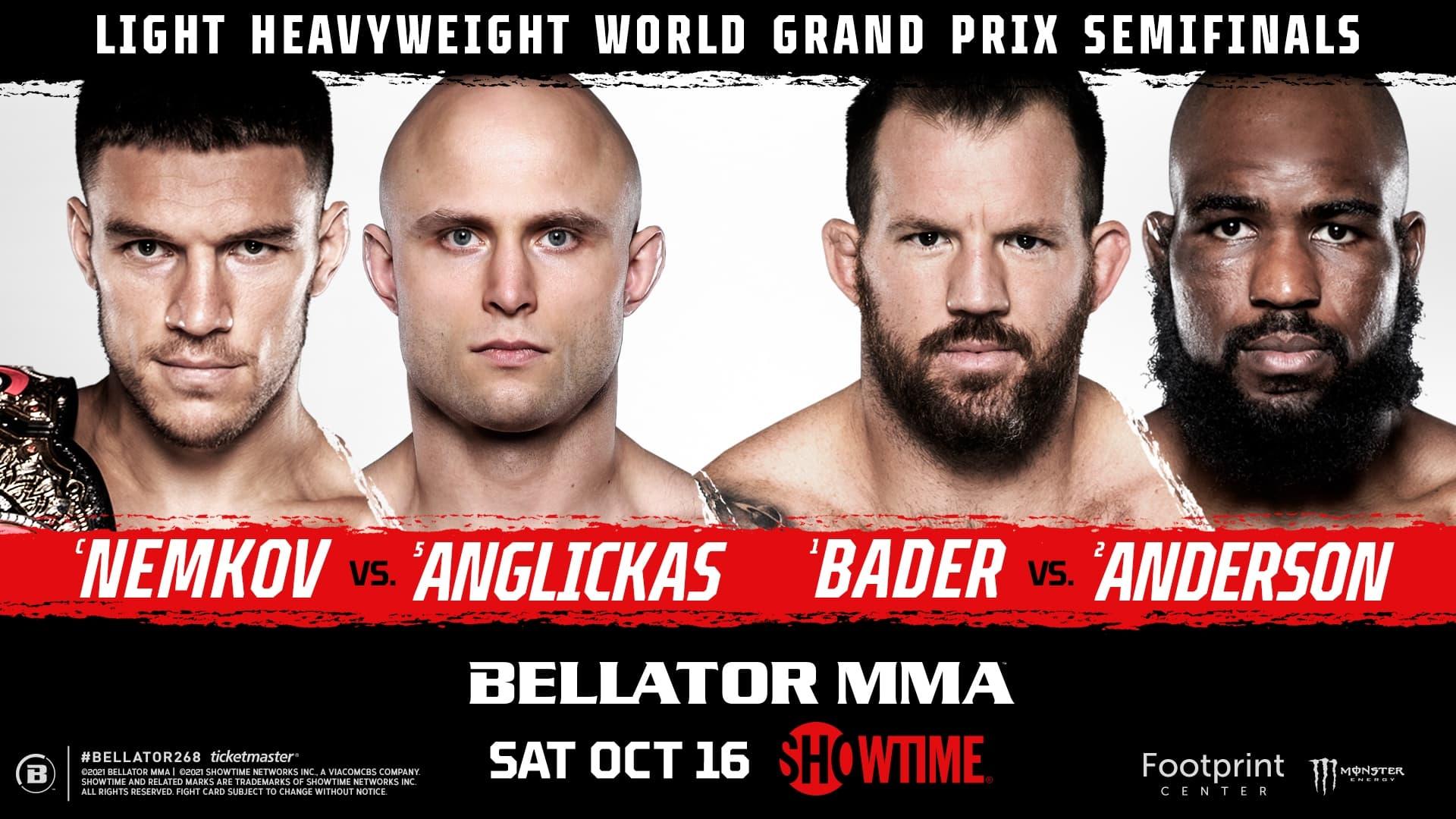 Bellator 268: Nemkov vs. Anglickas backdrop