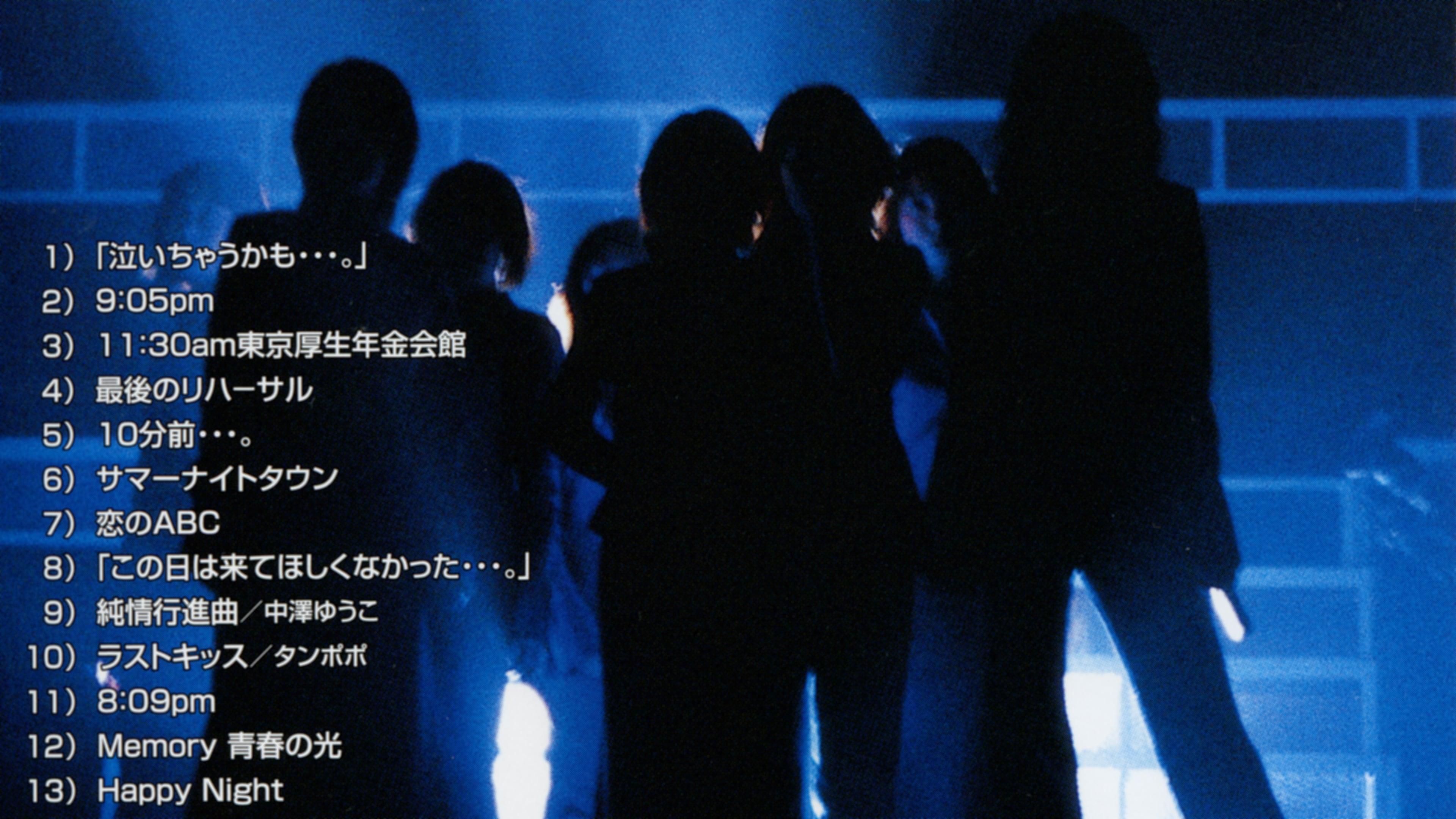 Morning Musume. 1999 Spring Memory Seishun no Hikari Tour backdrop