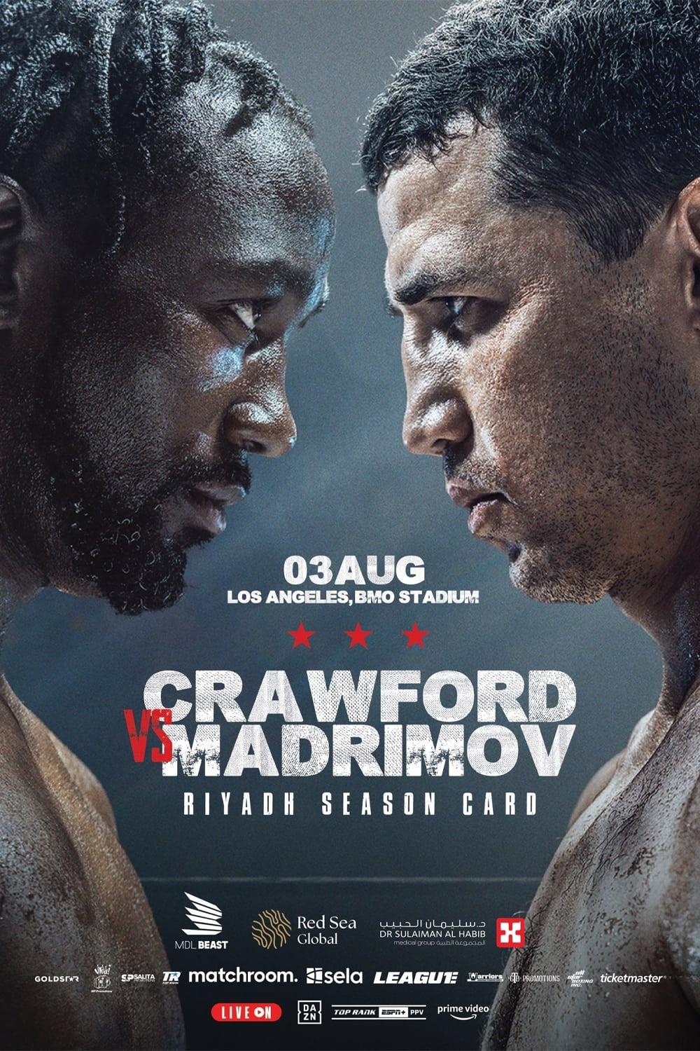 Terence Crawford vs. Israil Madrimov poster