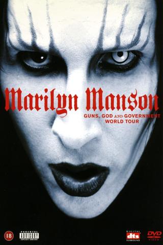 Marilyn Manson - Guns, God and Government World Tour poster