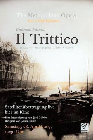 Puccini's Il trittico poster