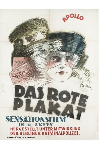 Das rote Plakat poster