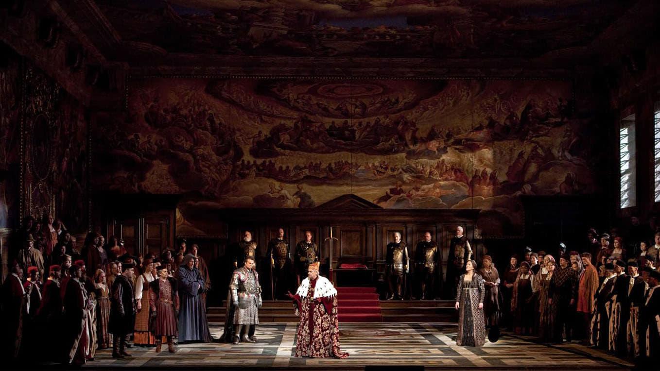 Simon Boccanegra [The Metropolitan Opera] backdrop