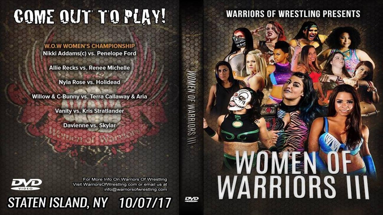 Women Of Warriors III backdrop