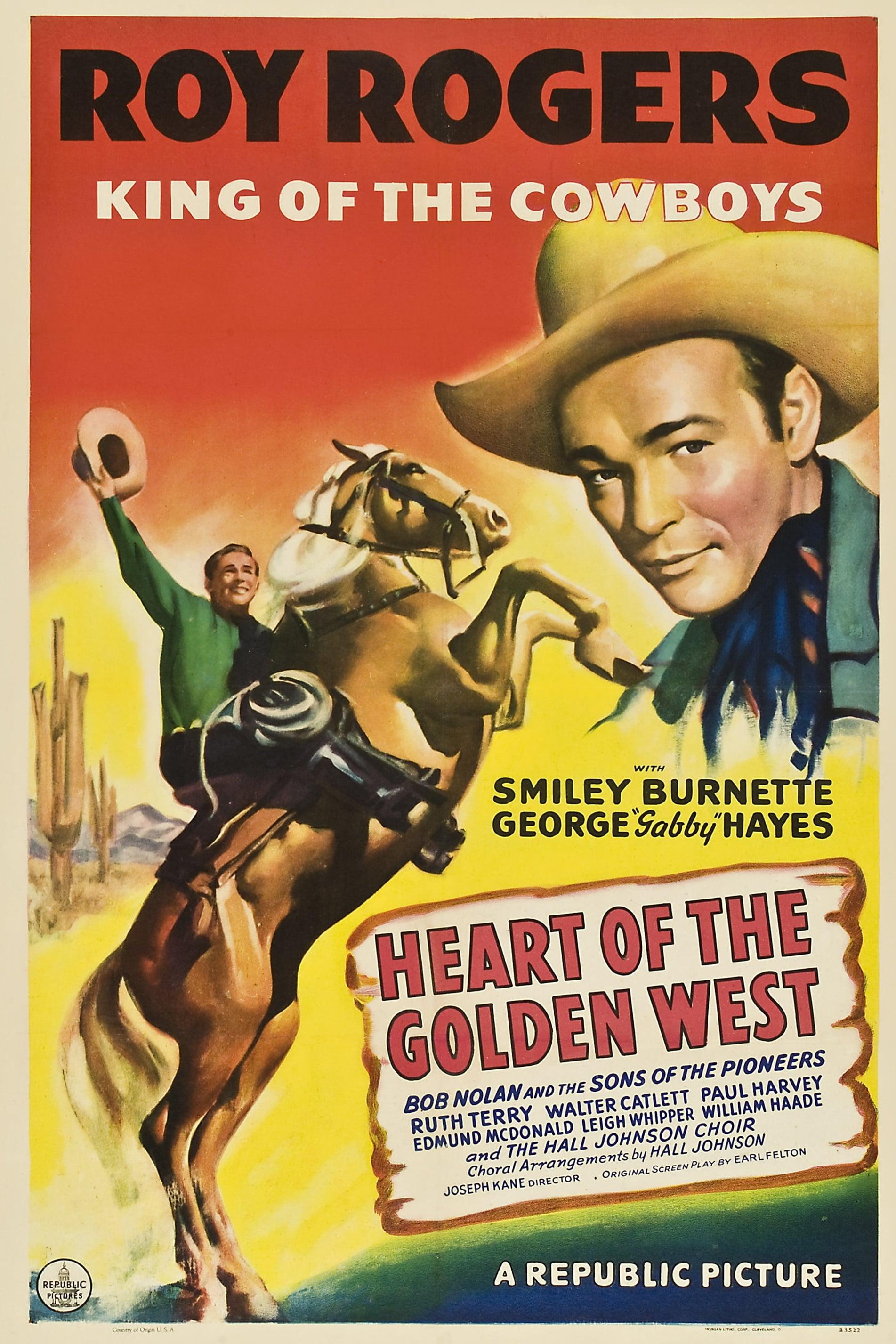 Heart of the Golden West poster