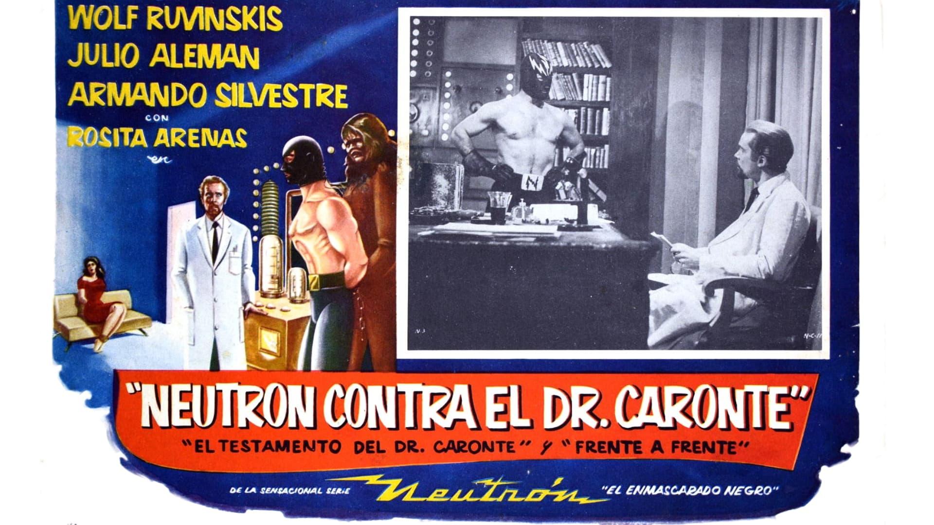 Neutron vs. Dr. Caronte backdrop