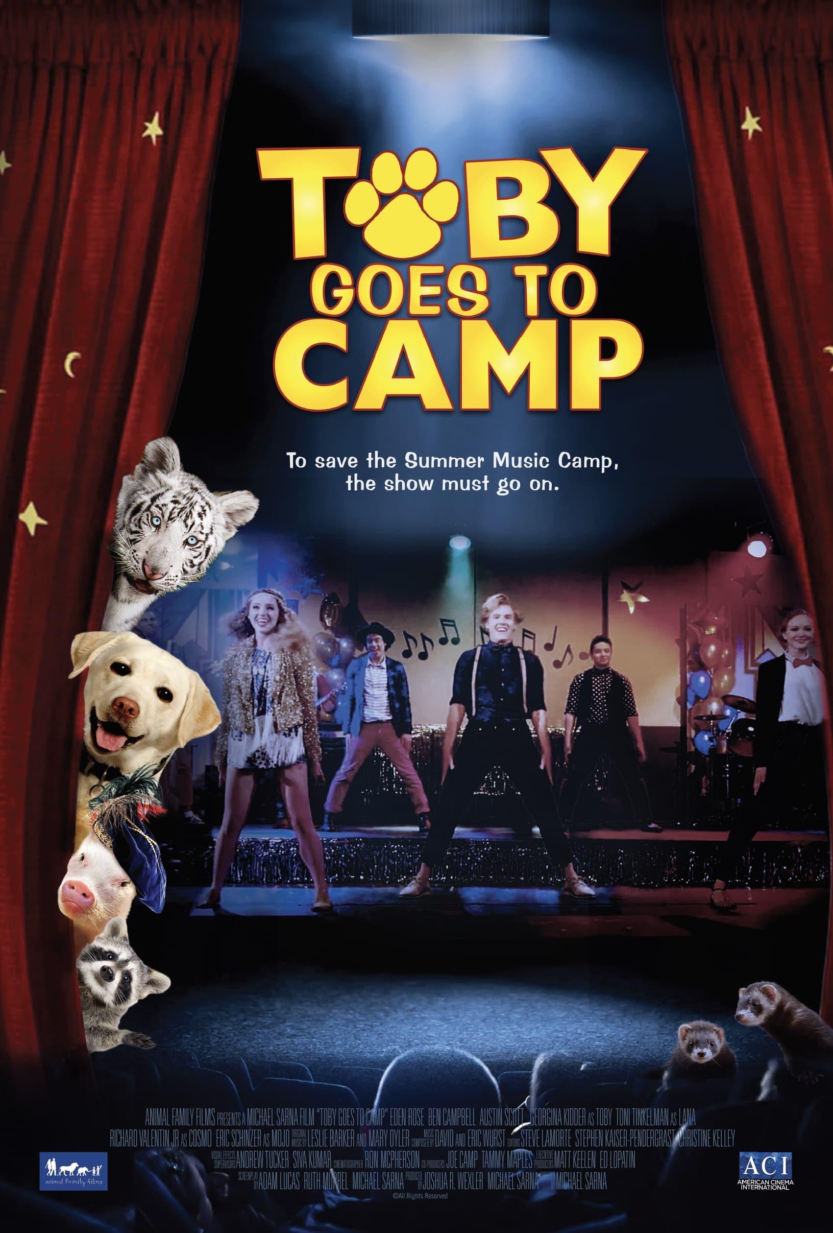 Toby Goes to Camp poster