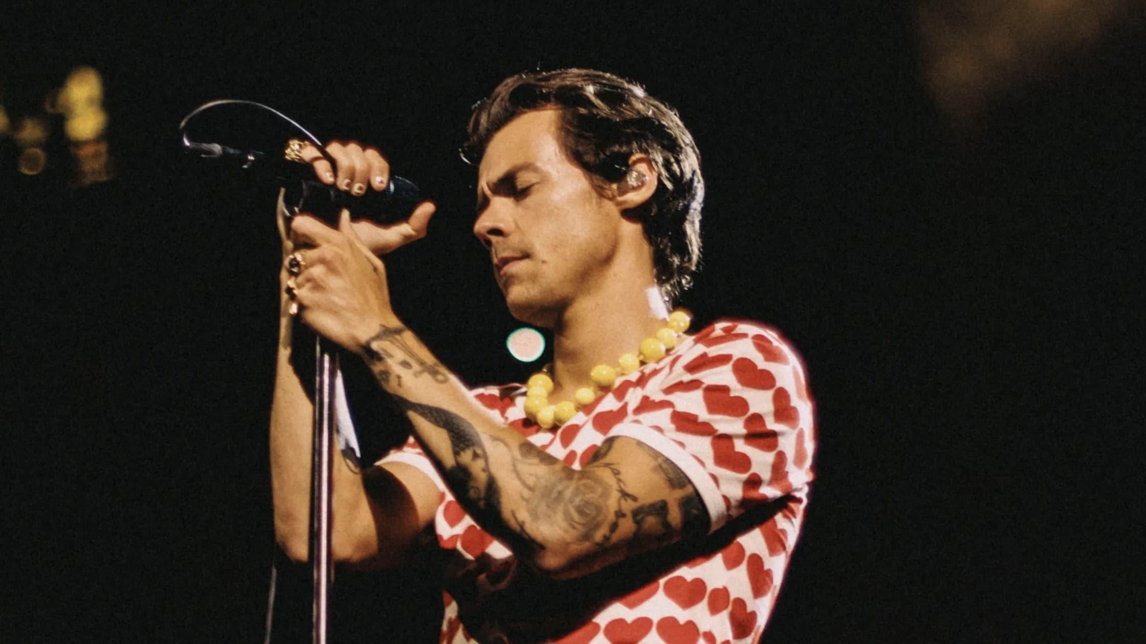 Harry Styles: One Night Only in New York backdrop