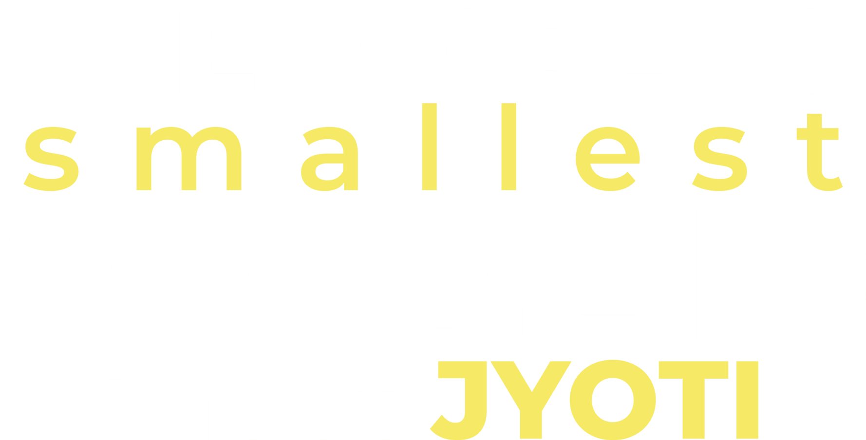 The World's Smallest Woman: Meet Jyoti logo
