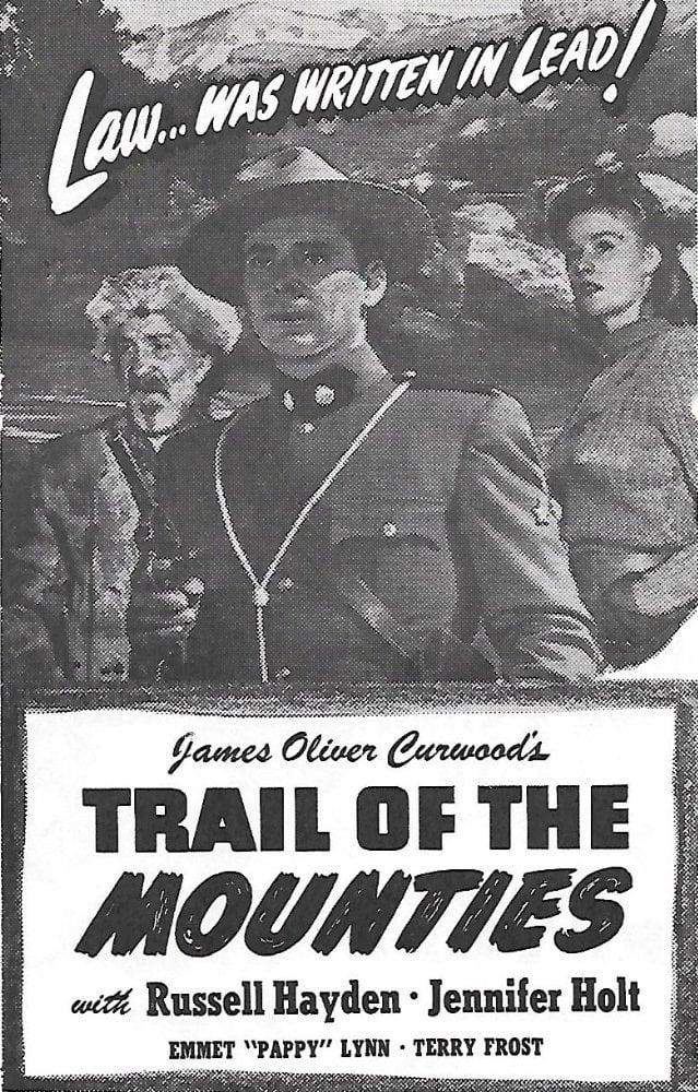 Trail of the Mounties poster