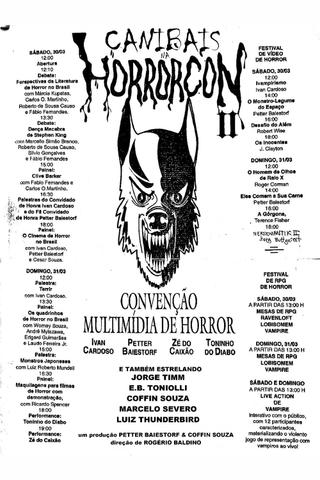 Canibais na HorrorCon poster