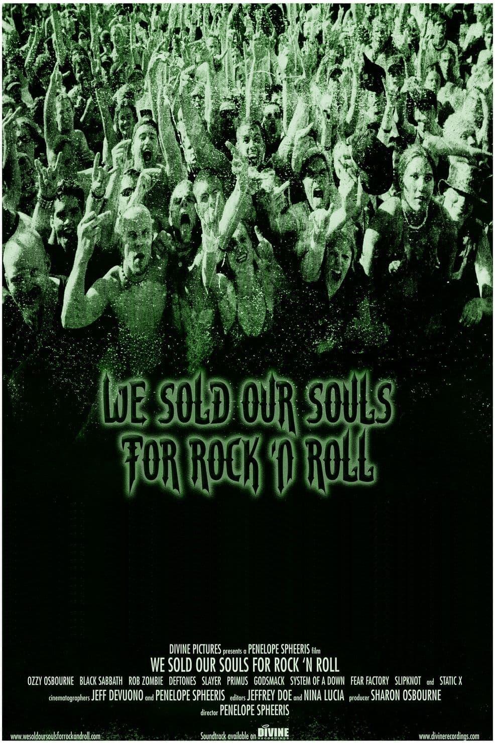 We Sold Our Souls for Rock 'n Roll poster