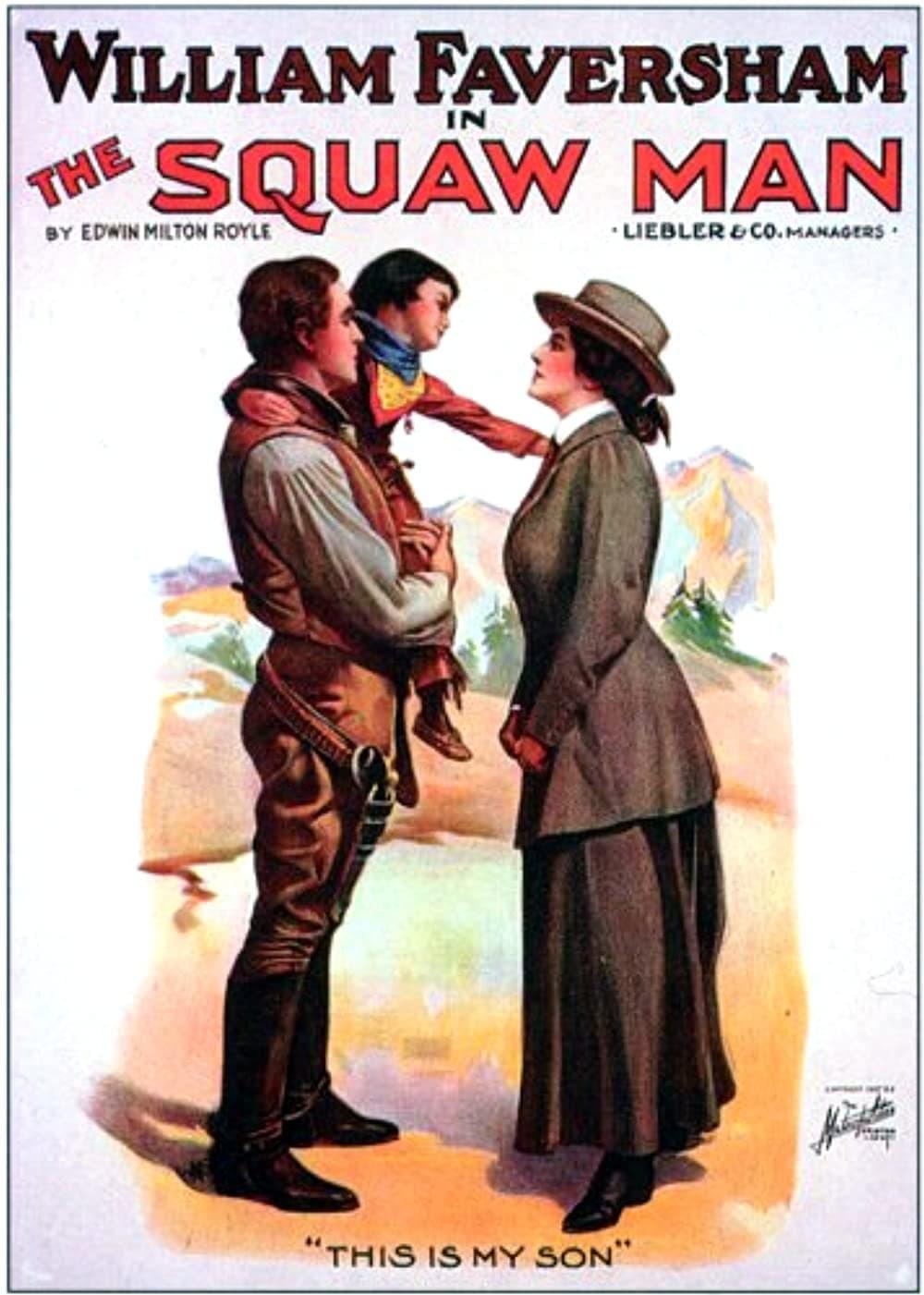 The Squaw Man poster