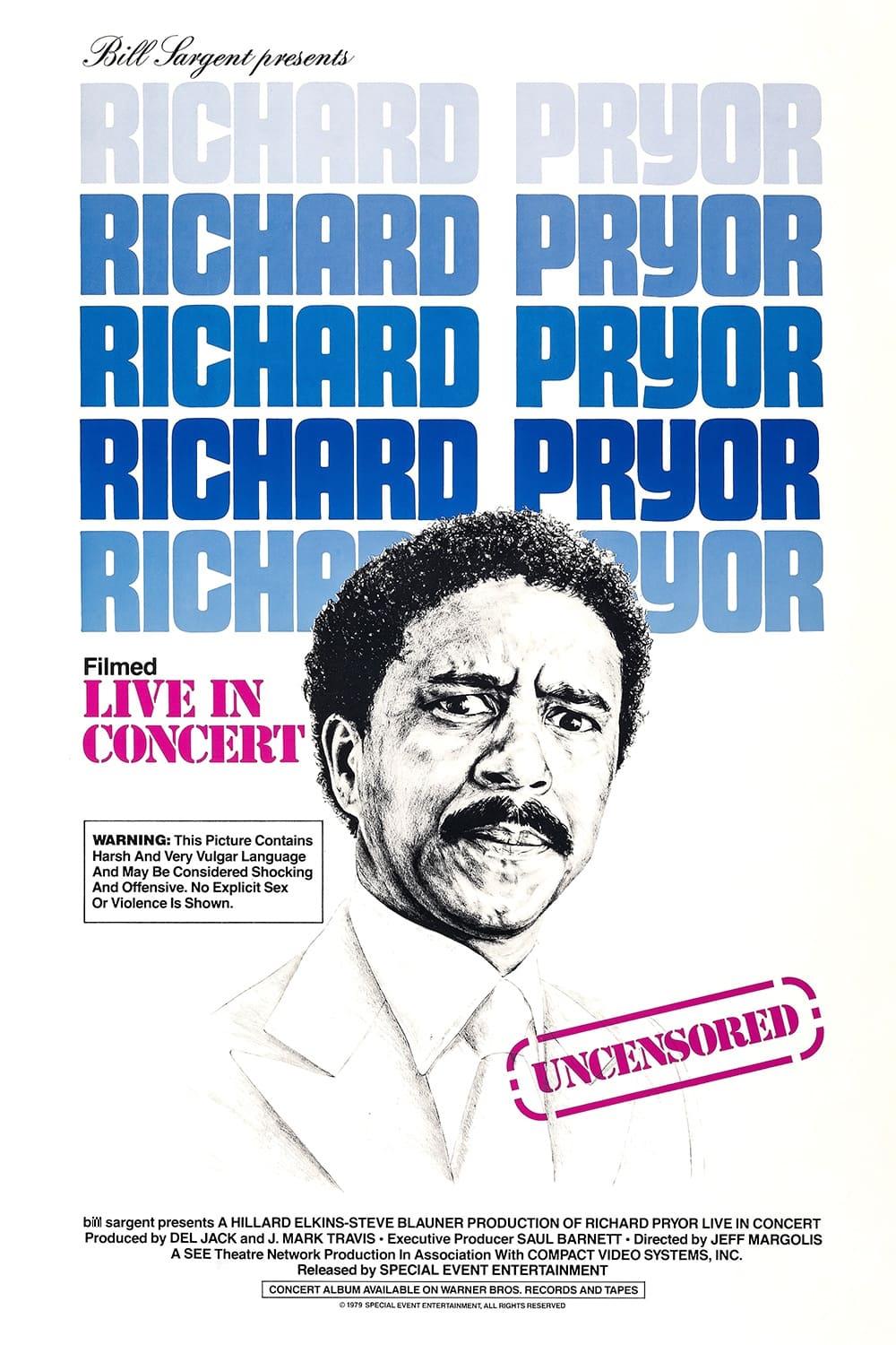 Richard Pryor: Live in Concert poster