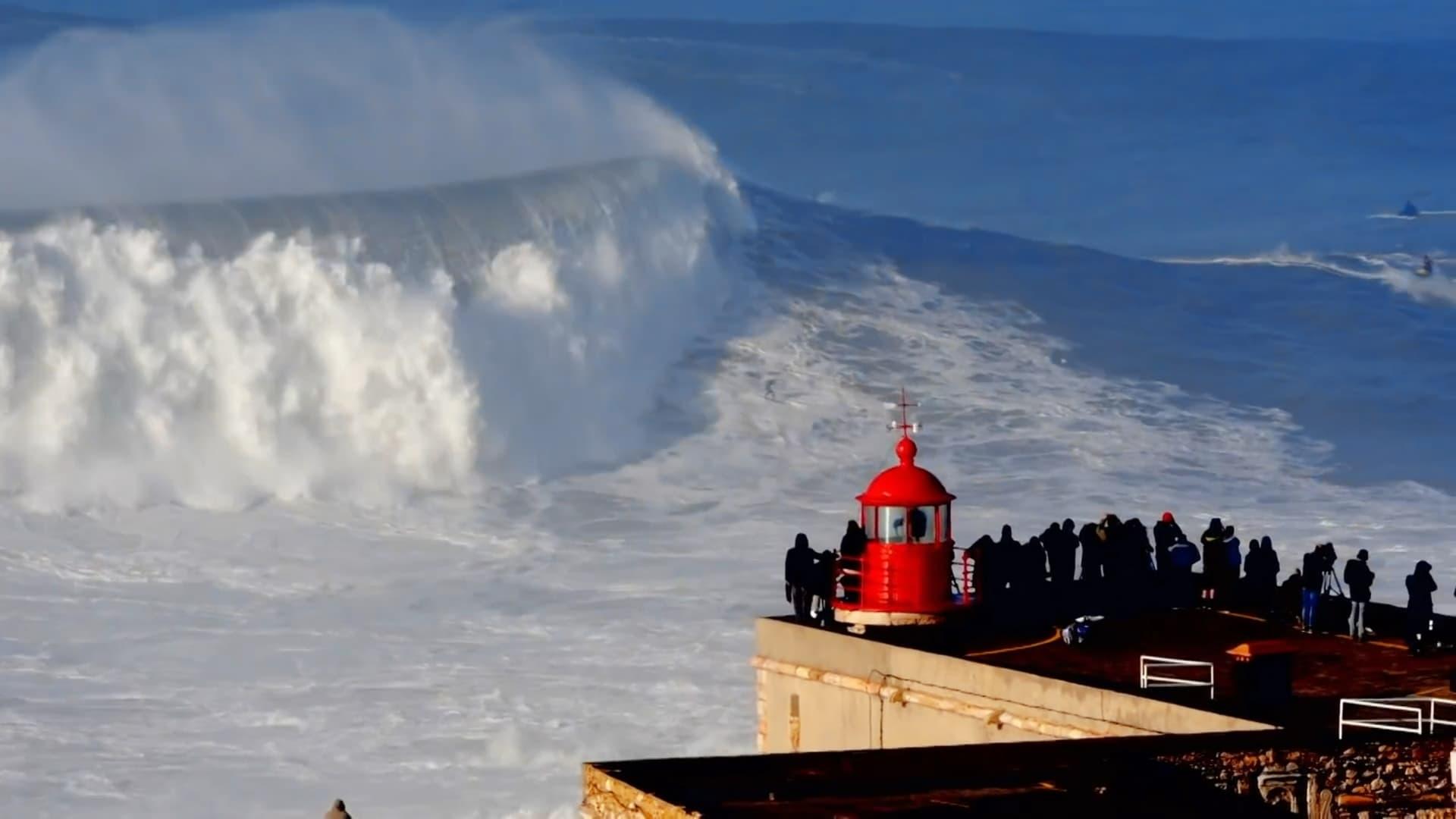 The Perfect Wave: Big Wave Surfing in Portugal backdrop