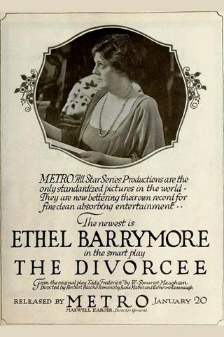 The Divorcee poster