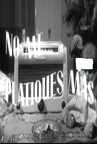 No me platiques más poster