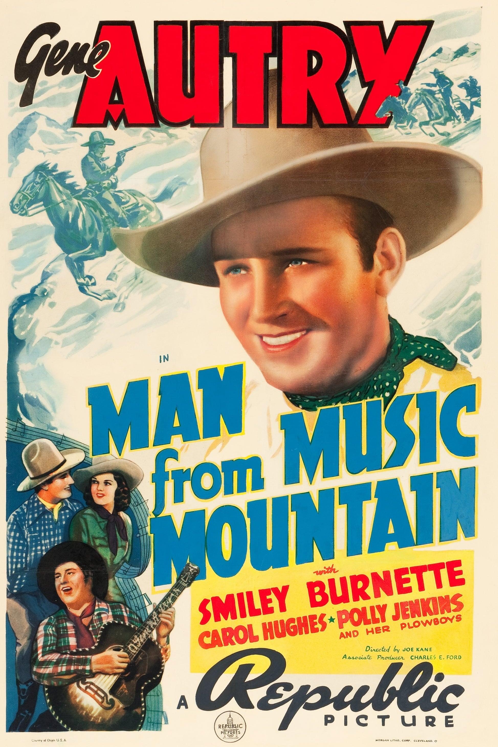 Man from Music Mountain poster