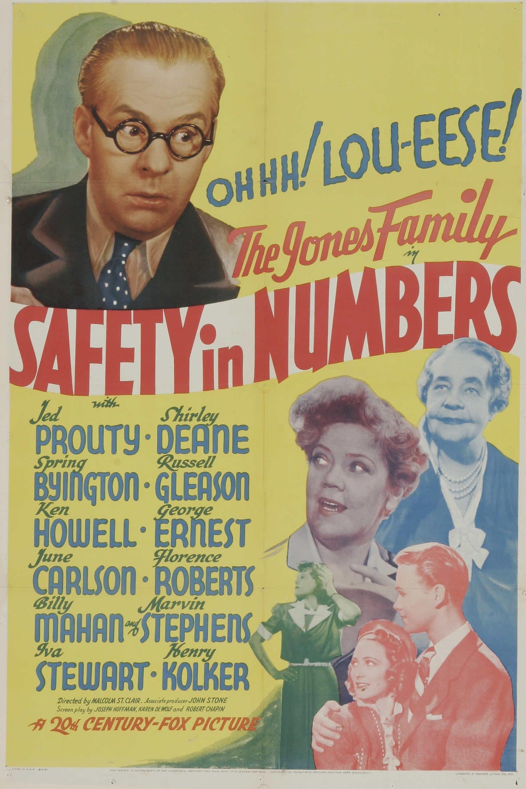 Safety in Numbers poster