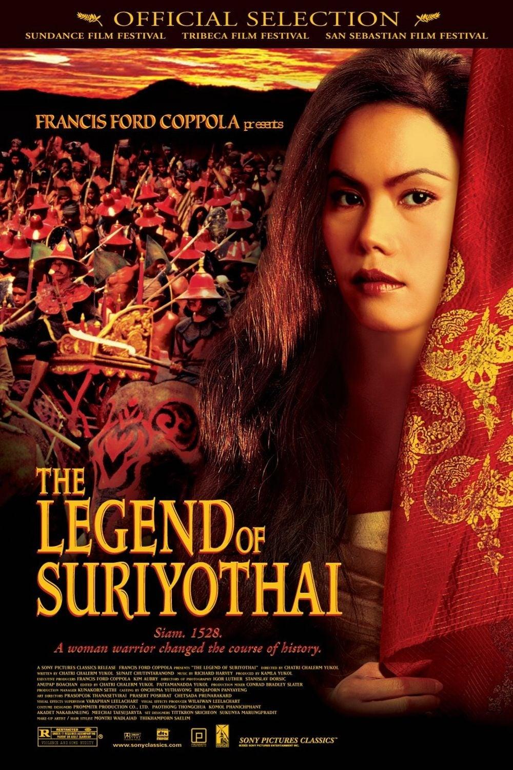 The Legend of Suriyothai poster
