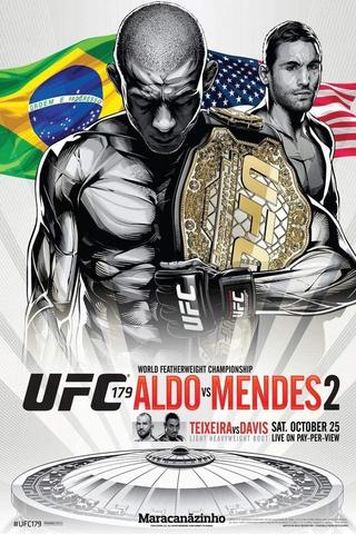 UFC 179: Aldo vs. Mendes 2 poster