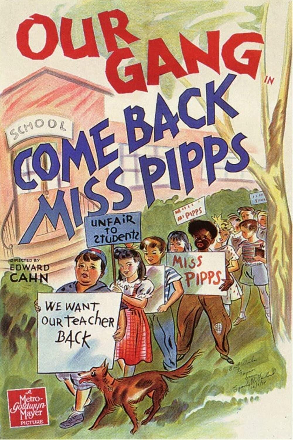 Come Back, Miss Pipps poster