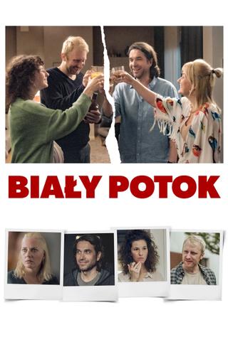 Biały potok poster