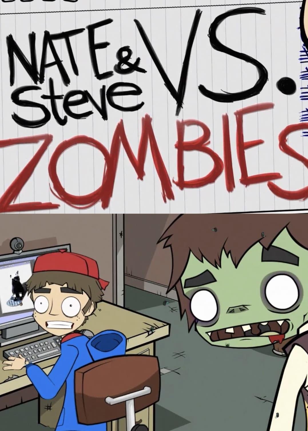 Nate and Steve vs. Zombies poster