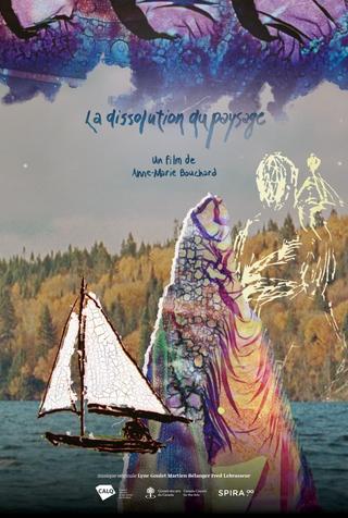 La dissolution du paysage poster