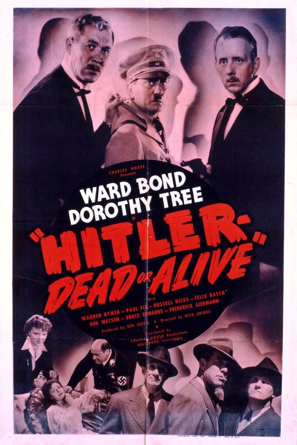 Hitler- Dead or Alive poster