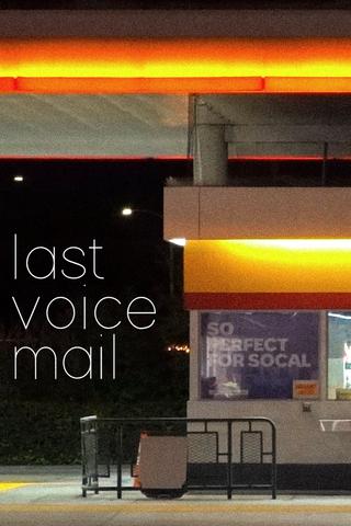 Last Voicemail poster