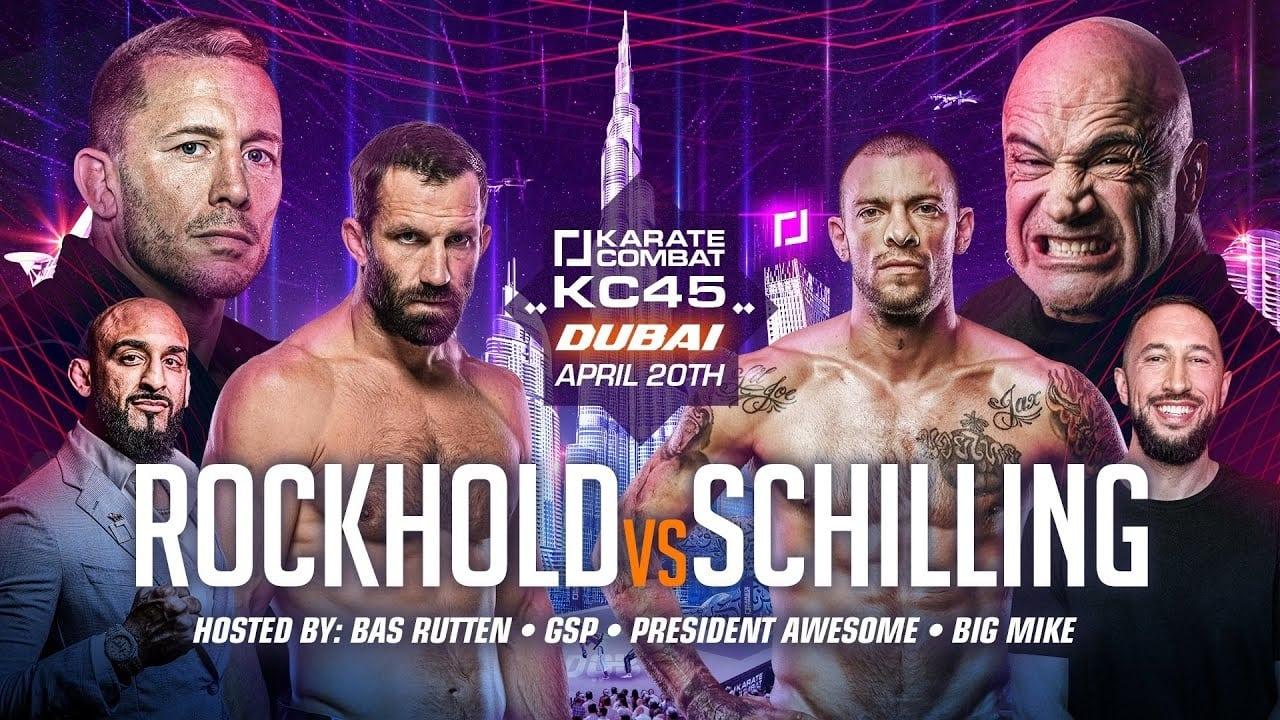 Karate Combat 45: Rockhold vs. Schilling backdrop