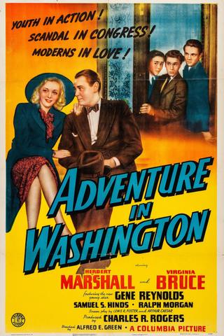Adventure in Washington poster