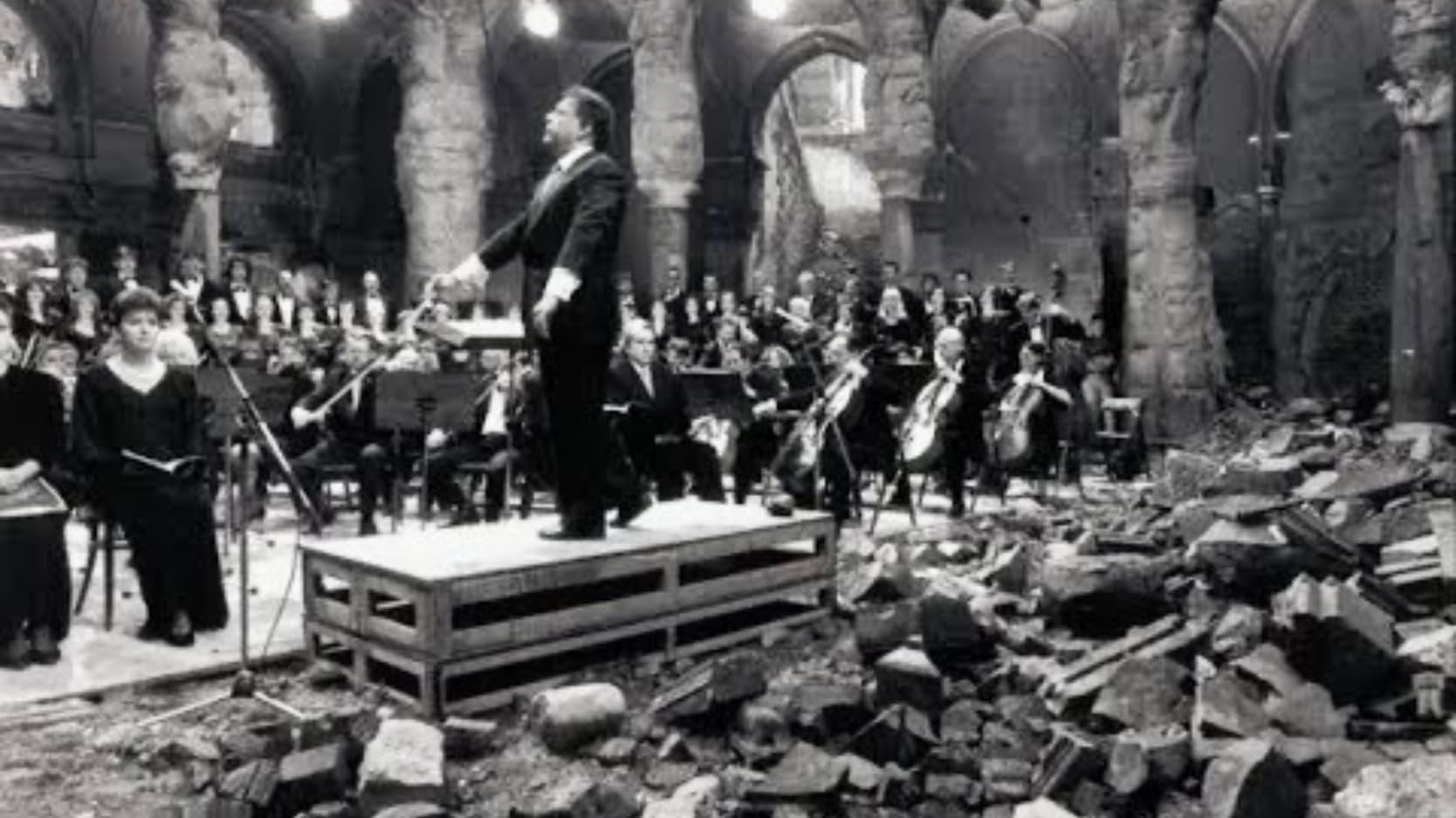 Mozart:The Requiem from Sarajevo backdrop