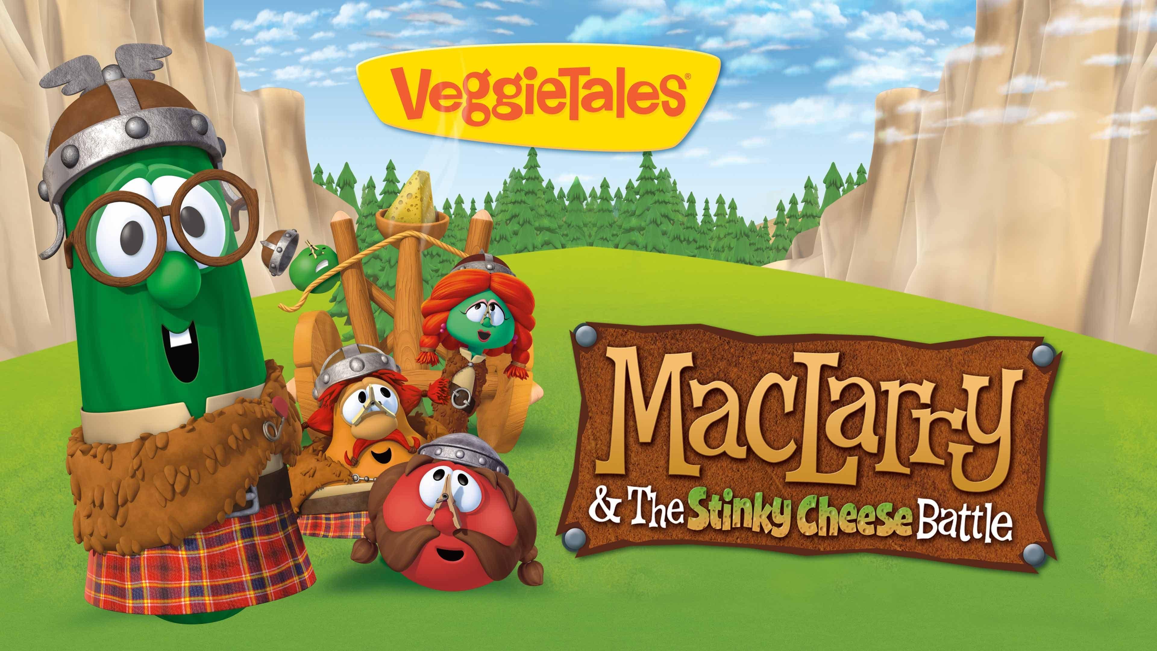 VeggieTales: MacLarry and the Stinky Cheese Battle backdrop