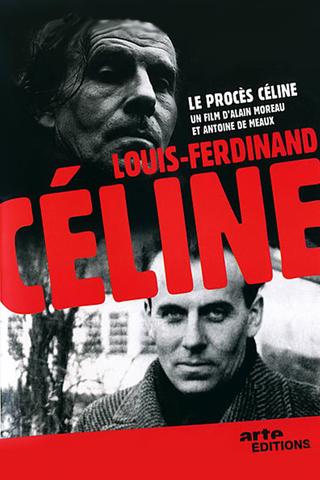 Le procès Céline poster