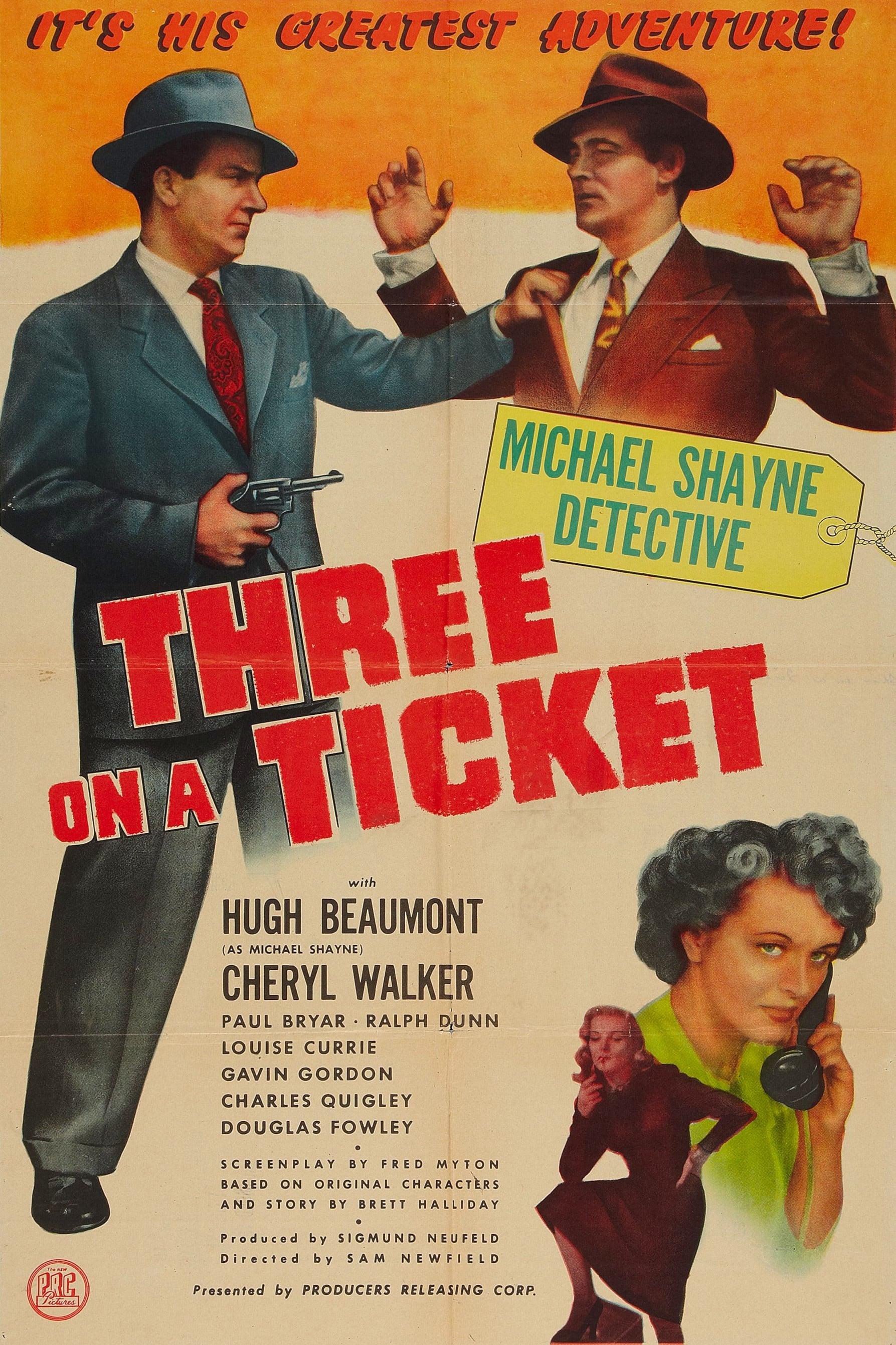 Three on a Ticket poster