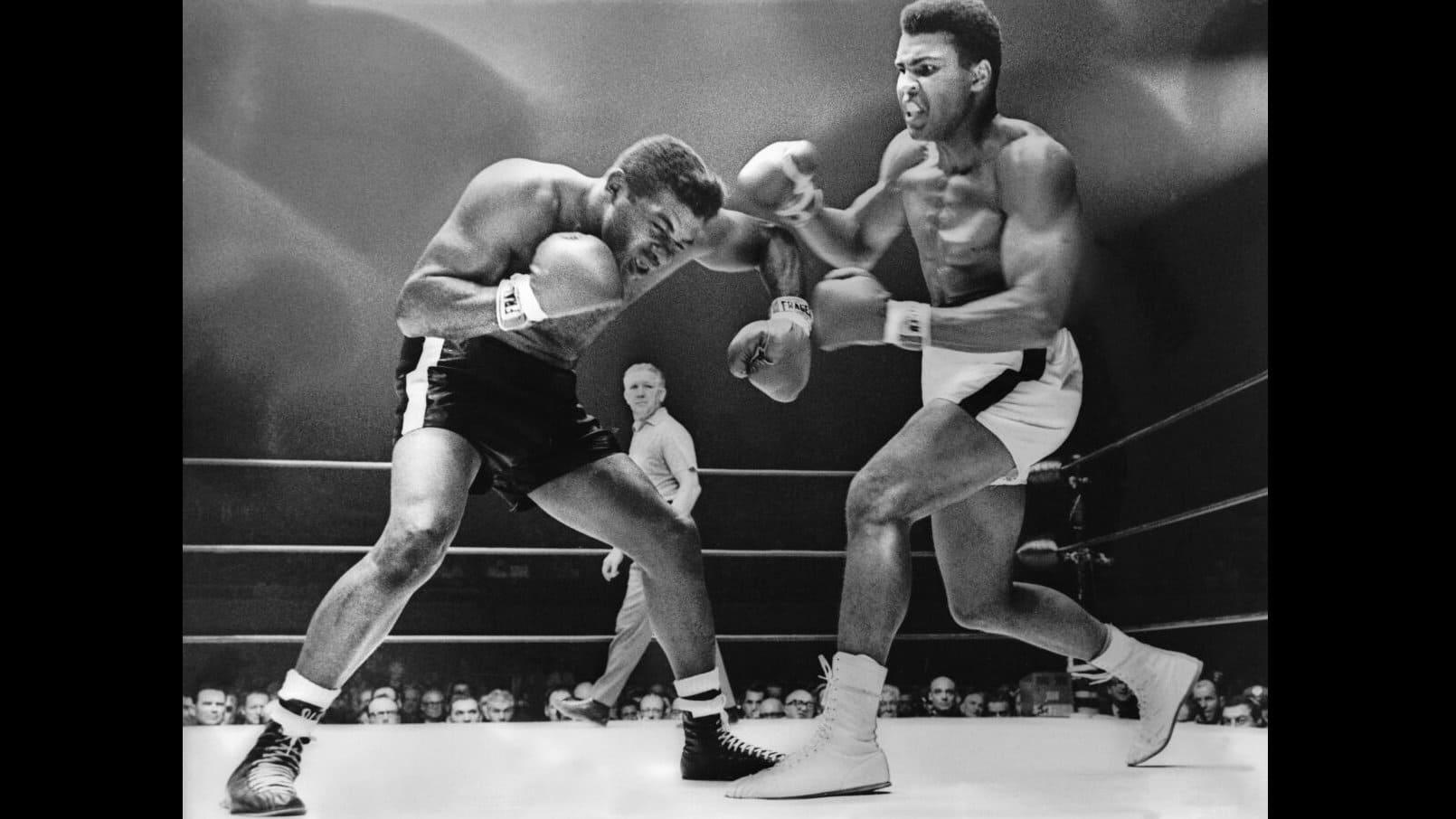 Muhammad Ali vs. Floyd Patterson I backdrop