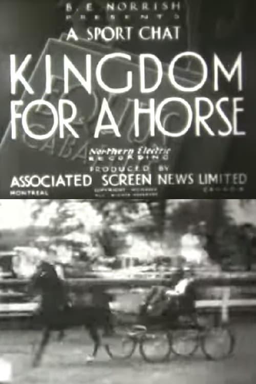 Kingdom for a Horse poster