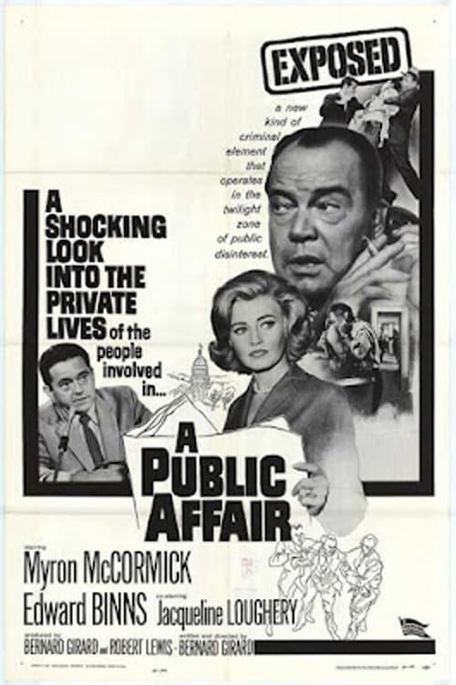 A Public Affair poster