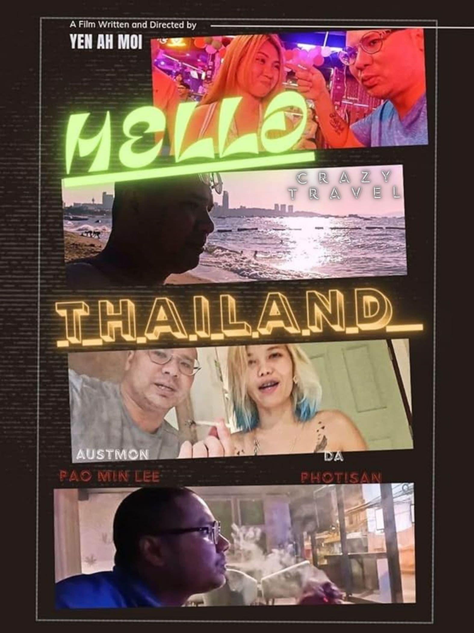 Hello Thailand Crazy Travel poster